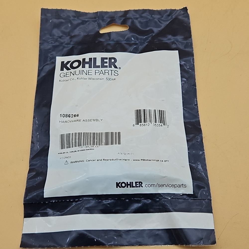 Kohler 1086256 Hardware Assembly Genuine Parts Brand New